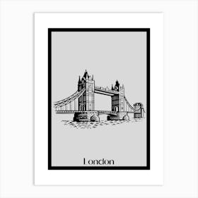 Tower Bridge London Art Print