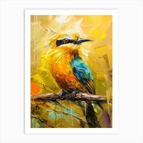 Bird On A Branch 22 Art Print