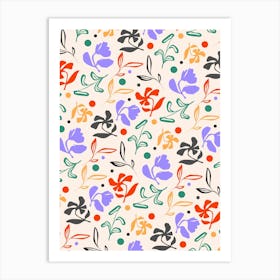 Doodle Garden Art Print