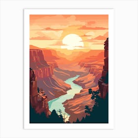 Grand Canyon Sunset Art Print