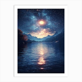 Night Sky 32 Art Print