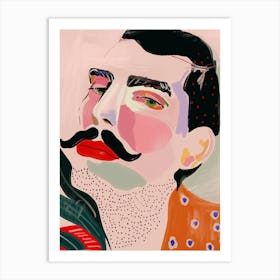 Freddie Mercury Art Print