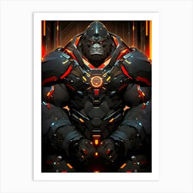 Gorilla In Space 1 Art Print