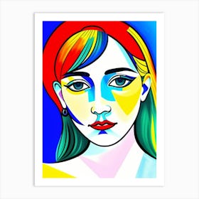 Portrait Of A Woman 10 Art Print