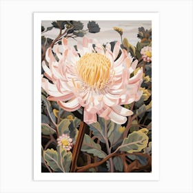 Everlasting Flower 1 Flower Painting Art Print