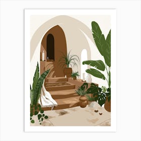 Mediterranean Interior 4 Art Print