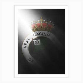 Racing De Santander Art Print