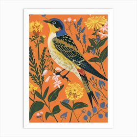 Spring Birds Barn Swallow 2 Art Print