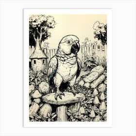 Parrot 6 Art Print