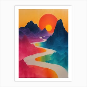 'Sunrise' 92 Art Print