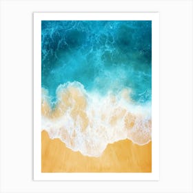 Beach Scene Art Print