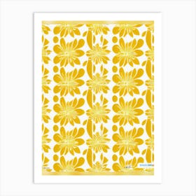 Yellow Flowers Art Print