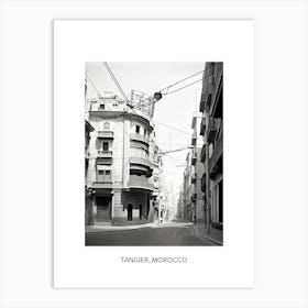 Poster Of Valencia, Spain, Photography In Black And White 4 Art Print