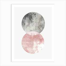 Abstract Circles 47 Art Print