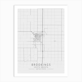 Brookings South Dakota Art Print