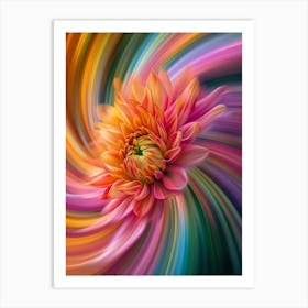 Colourful-Powerful Art Print