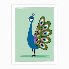 Peacock 1 Art Print