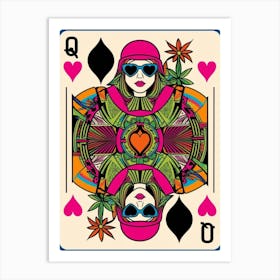 Queen Of Hearts 1 Art Print