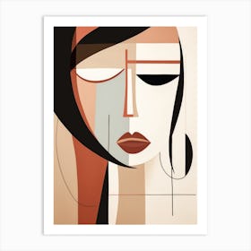 Abstract Woman 1 Art Print