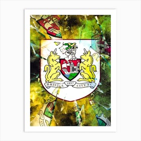 Bristol City Art Print