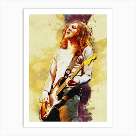 Smudge Of John Frusciante Art Print