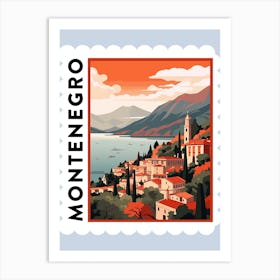 Montenegro 2 Travel Stamp Poster Art Print