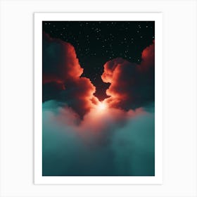 Clouds In The Sky Art Print