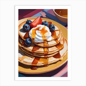Pancakes 1 Art Print