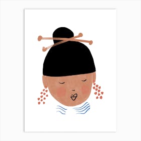 Suki Kids Art Print