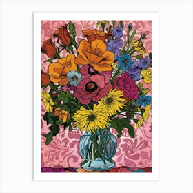 Flowers In A Vase 9 Art Print