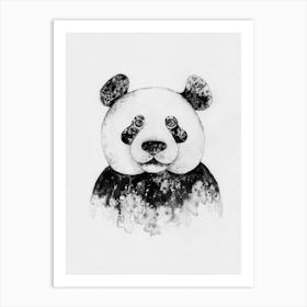 Ink Panda Art Print