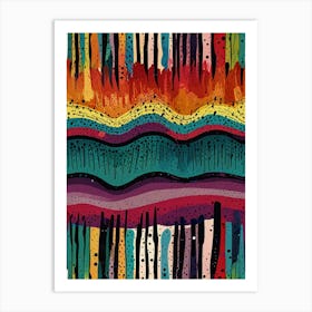 Abstract Painting 687 Art Print