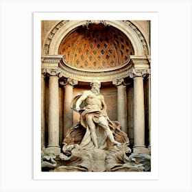 Details Of Fontana Di Trevi Art Print