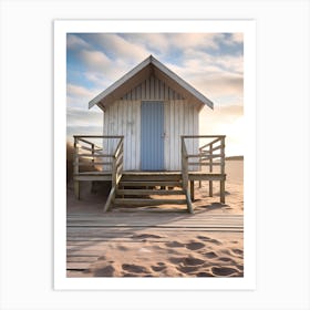 Beach Hut 2 Art Print