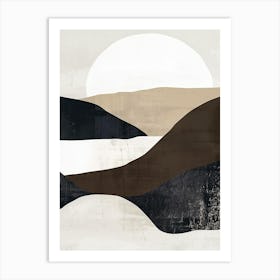 Dunes Of Eternity Minimalist Style Art Print