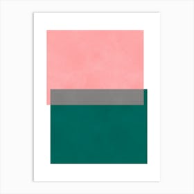 Modern and conceptual geometric 5 Art Print