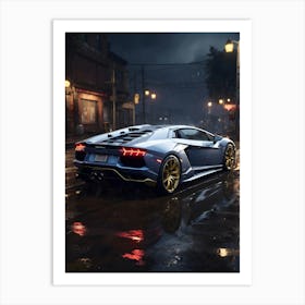 Need For Speed 10 Art Print