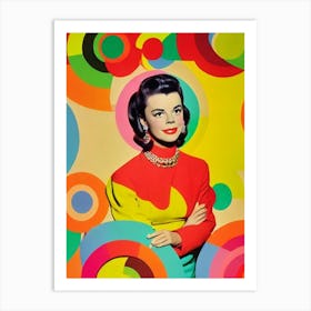 Natalie Wood Colourful Pop Movies Art Movies Art Print