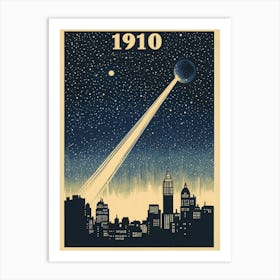 Aihrgdesign A Vintage Science Poster From 1910 Featuring Hall D72430fb Acc8 4ec7 972c D2a5477647cc 2 Art Print