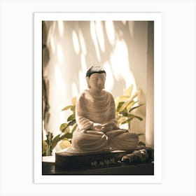 Buddha Statue Art Print