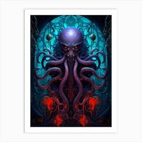 Cthulhu 2 Art Print