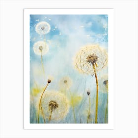 Dandelion 20 Art Print