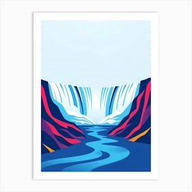 Niagara Falls Illustration No 35 Poster