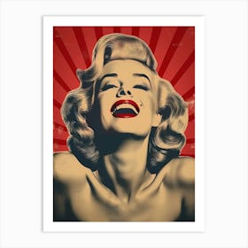 Marilyn Monroe 16 Art Print