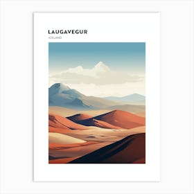 Laugavegur Iceland 2 Hiking Trail Landscape Poster Art Print