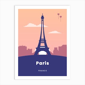 Paris France 2 Art Print