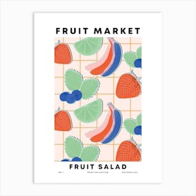 Fruit Salad Fruit Market Art Print