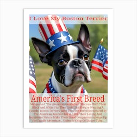 America's Breed ~Reimagined 2 Art Print