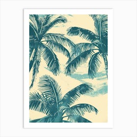 Palm Trees 15 Art Print