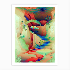 Psychedelic Painting 8 Art Print